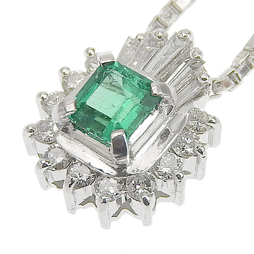 エメラルド ダイヤネックレス ネックレス アクセサリー