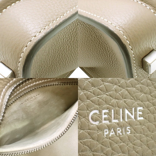 CELINEトートバッグラゲージマイクロさショッパーハンドバッグ CELINE(セリーヌ) ラゲージ マイクロショッパートートバッグ S