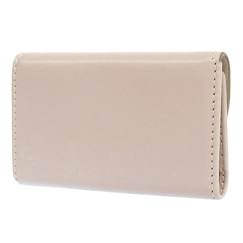Salvatore Ferragamo ベージュ レザーキーケース Salvatore Ferragamo ベージュ レザーキーケース