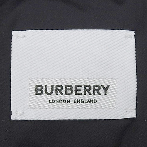 Burberry ロゴ EKD フード付き パッド入り ダウンジャケット Burberry Men's' EKD Down Jacket in Black | LN-CC®