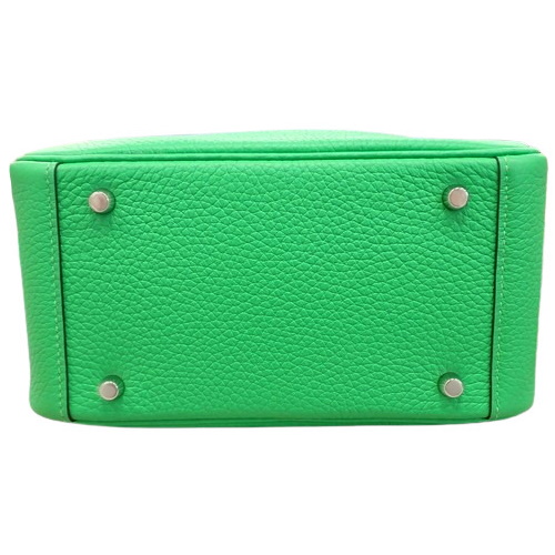 エルメス★HERMES★正規ノベルティ★ミニバッグ★グリーン★美品 新品】HERMES(エルメス) リンディ ミニ ヴェールコミック