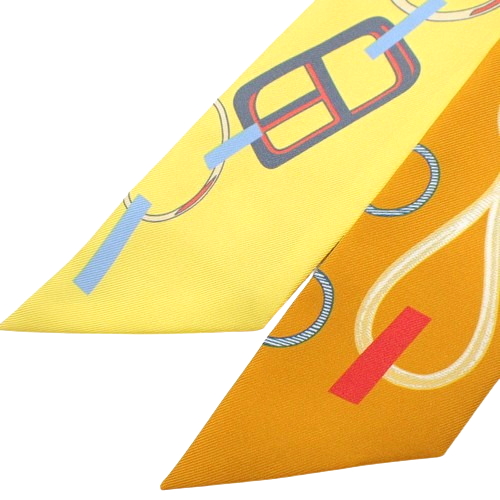 【美品】HERMESエルメス Do Re Boucles シルク スカーフ HERMES(エルメス) DO RE BOUCLES ド・レ・ブックル ツイリー