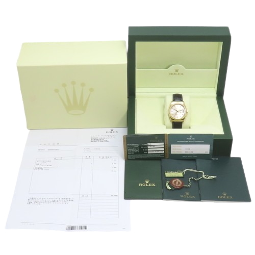 保証書付】ROLEX(ロレックス) 116138 デイトジャスト YG/革 F番