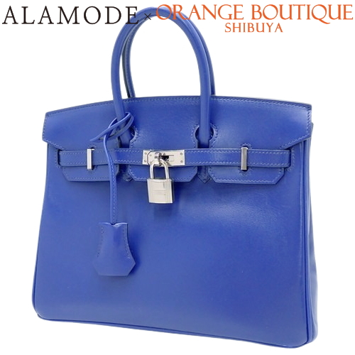 HERMES25フェルト エルメス バーキン25 ゴーチーム フェルトxスイフト ブルー