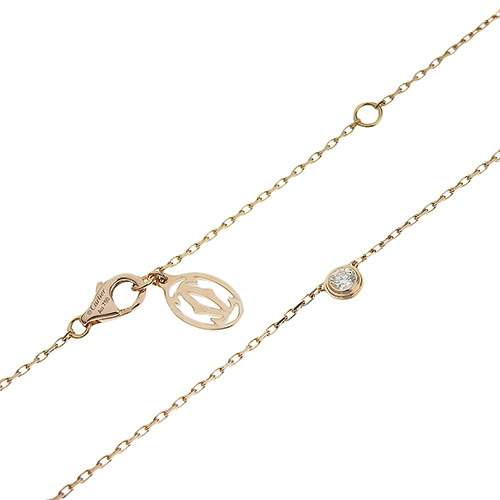 正規品Cartier ダムールネックレス スモールモデル ピンクゴールド Cartier カルティエ ダムールネックレス スモールモデル ピンク
