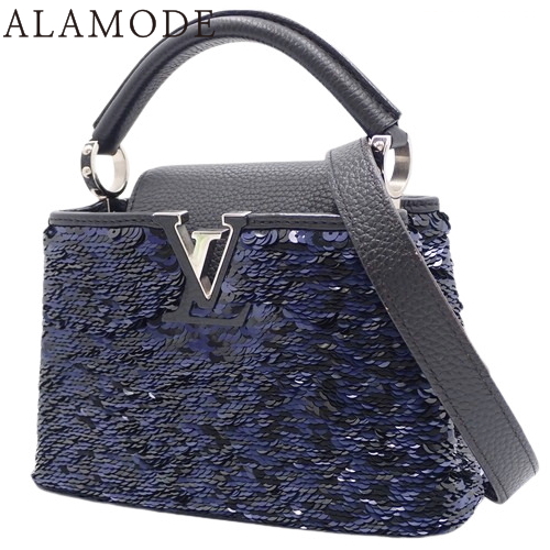 Louis Vuitton カプシーヌミニ　ネイビー ハンドバッグ Louis Vuitton カプシーヌミニネイビー ハンドバッグ