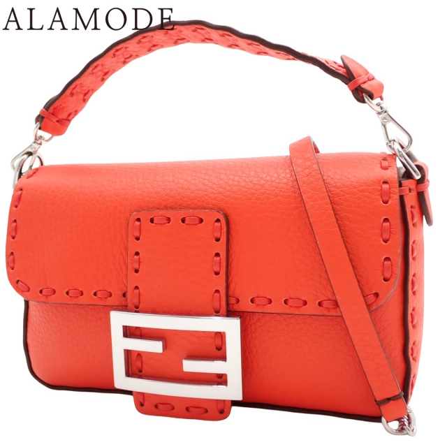 FENDI(フェンディ) セレリア バゲット ミニ ハンドバッグ 2WAY