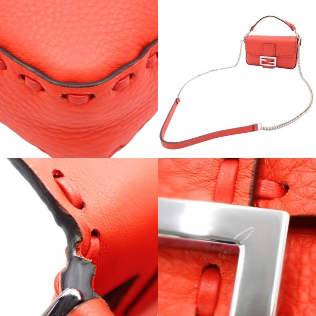 FENDI(フェンディ) セレリア バゲット ミニ ハンドバッグ 2WAY