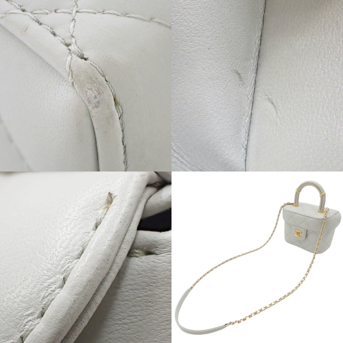 ■ □ 44975★シャネル バニティバッグ ショルダーバッグ　マトラッセ CHANEL【シャネル】マトラッセ チェーンショルダー ミニ