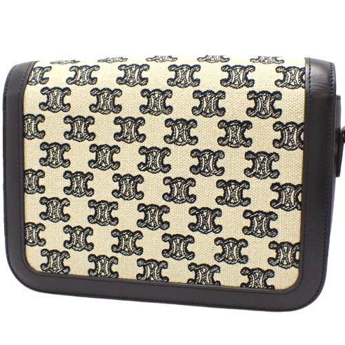 良品 CELINE 1804 トートバッグ トリオンフ金具 A4可 肩掛け CELINE(セリーヌ) クラシック トリオンフ バッグ ショルダー