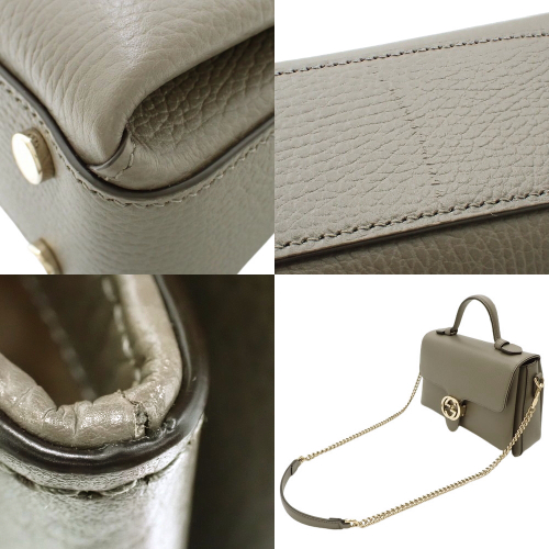 GUCCI(グッチ) インターロッキングG 2WAYハンドバッグ