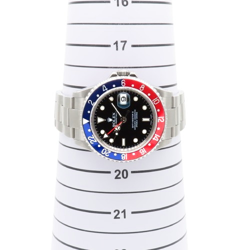 中古品【ROLEX】ロレックス GMTマスターⅡ 16710 X番 オール