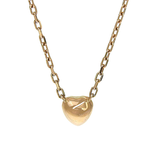 CARTIER(カルティエ) ダムール ハート ネックレス ダイヤモンド