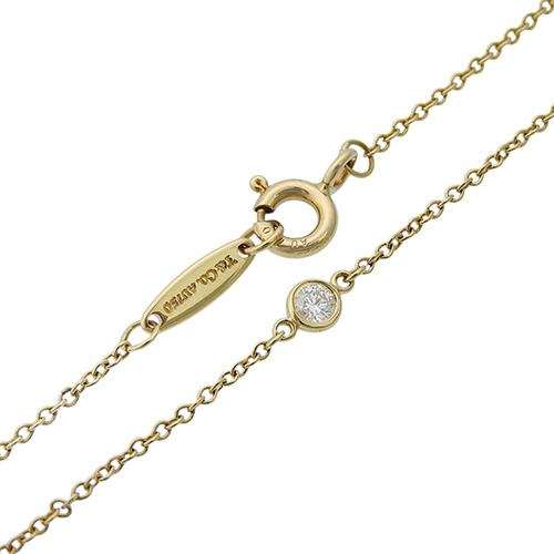 ティファニー　バイザヤード ブレスレット　K18 TIFFANY&Co.(ティファニー) ダイヤモンド バイザヤード