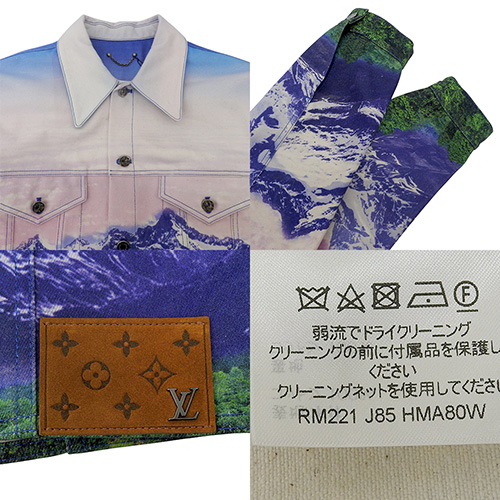 LOUIS VUITTON(ルイ・ヴィトン) ランドスケープデニムジャケット