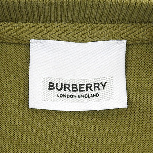 Burberry  バーバリー ロゴ刺繍クルーネック T シャツ BURBERRY(バーバリー) ロゴ刺繍 クルーネック Tシャツ トップス