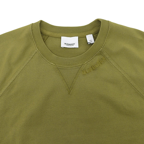 BURBERRY(バーバリー) ロゴ刺繍 クルーネック Tシャツ トップス