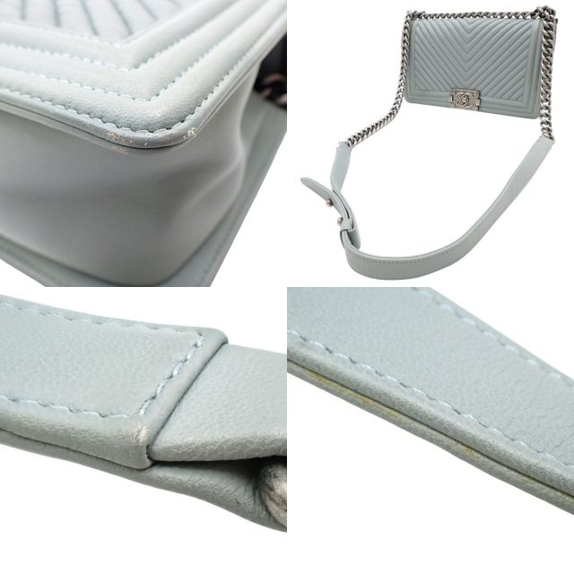 ヴィンテージ☆シャネル☆シェブロンボーイバック CHANEL シャネル シェブロン ボーイシャネル Vステッチ ココ