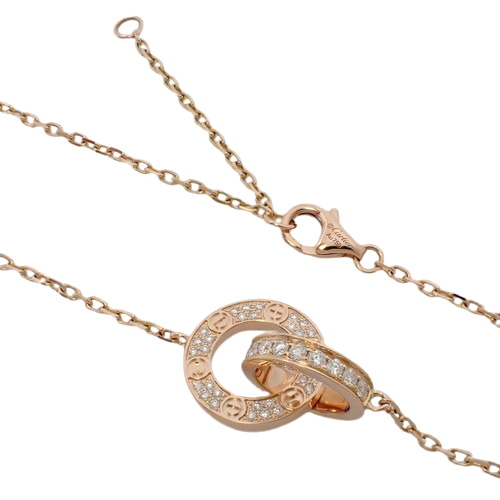 cartier LOVE ネックレス すぐ届く！ギフトに◎【カルティエ】LOVE ネックレス 18K 金