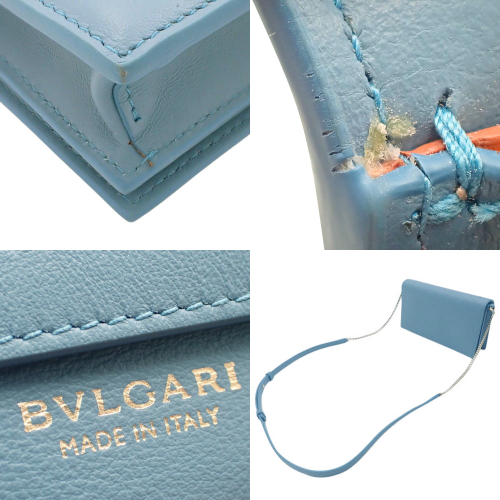 即納！ 【BVLGARI ブルガリ】 インフィニートゥム ウォレット BVLGARI ブルガリ インフィニートゥム 二つ折り財布 グリーン