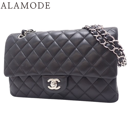 CHANEL(シャネル) マトラッセ ココマーク Wフラップ25 チェーン