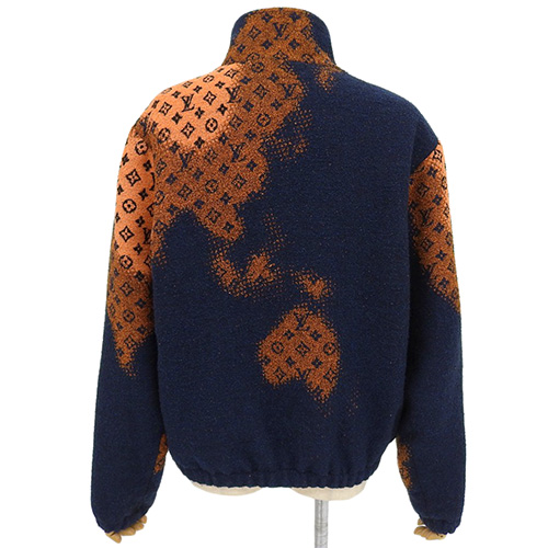 【新品未使用】ルイヴィトン ブークレット ブルゾン ウール モノグラム LOUIS VUITTON(ルイ・ヴィトン) モノグラム ブークレット