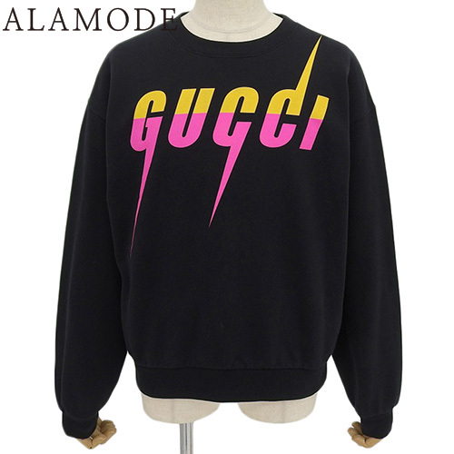 GUCCI(グッチ) ロゴプリントスウェット トップス トレーナー