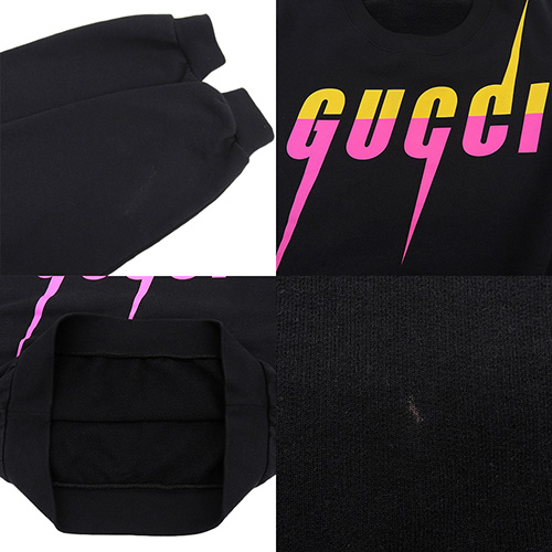 GUCCI(グッチ) ロゴプリントスウェット トップス トレーナー