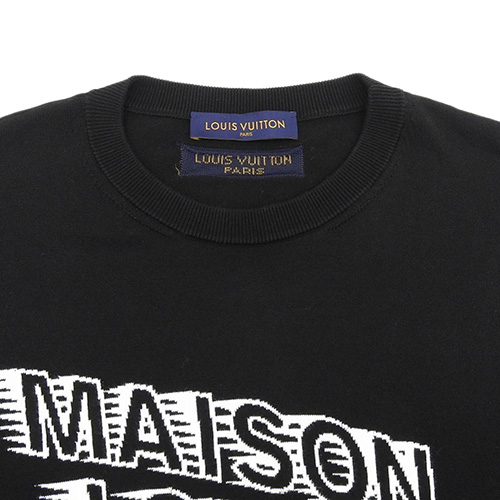 Louis Vuitton 半袖ニット　M Monogram Gradient Embellished Short-Sleeved Crewneck - Men