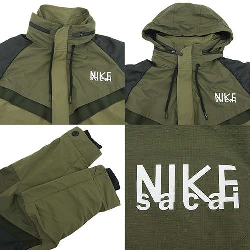 【完売】sacai nike　コラボジャケット　サイズS 完売】sacai nike コラボジャケット サイズS