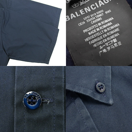 BALENCIAGA(バレンシアガ) バックロゴプリント シャツ トップス