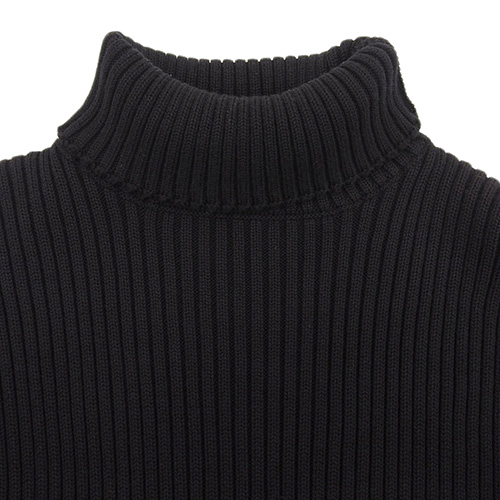 BALENCIAGA(バレンシアガ) バックロゴ タートルネックニット