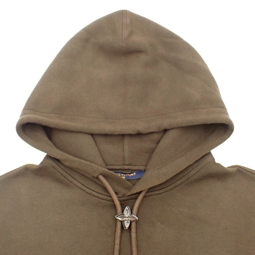 LOUIS VUITTON モノグラムフラワーストッパーコットンフーディ XL LOUIS VUITTON(ルイ・ヴィトン) モノグラムフラワーストッパー