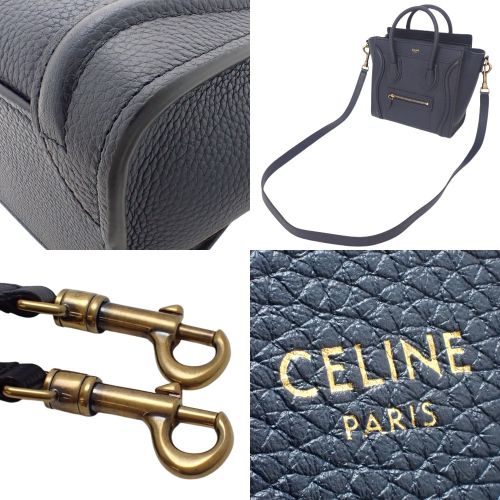 CELINE(セリーヌ) ラゲージ ナノショッパー ハンドバッグ 2WAY