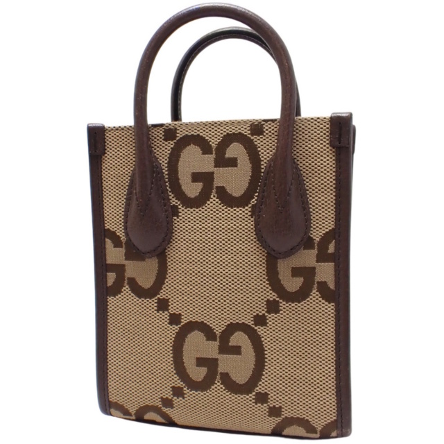 GUCCI(グッチ) ジャンボGG ミニトートバッグ ハンドバッグ 2WAY