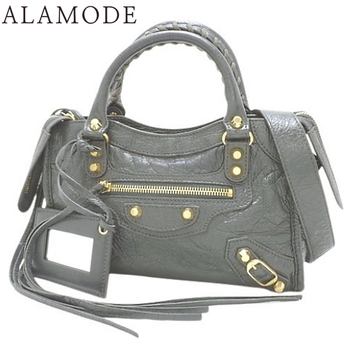 バレンシアガ クラシックシティ ミニ ハンドバッグ 2way BALENCIAGA(バレンシアガ) クラシック ミニシティ バッグ