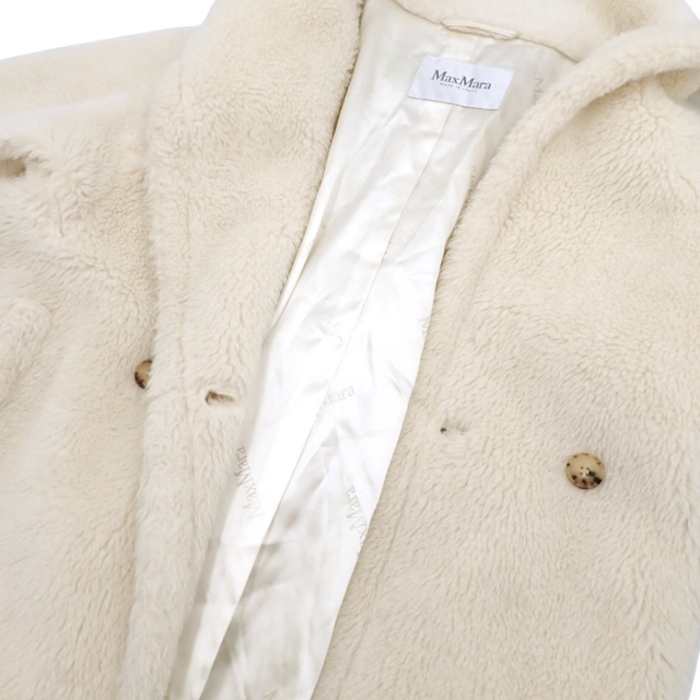 【MAX MARA】お上品 アルパカ リバーシブルジャケット 2色展開 極美品】マックスマーラ Max Mara STUDIO コート フード付き