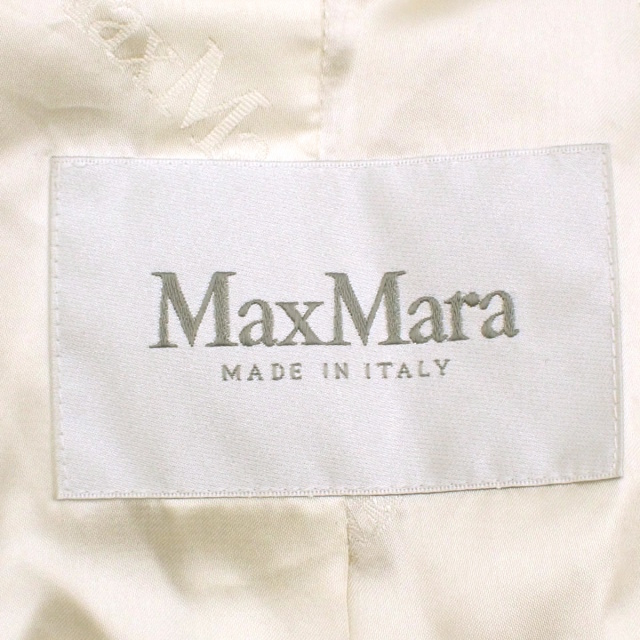 暖冬★MaxMara★テディベア アルパカ ウールジャケット キャメル マックスマーラ MAX MARA 極美品 テディベアコート TEDDY BEAR