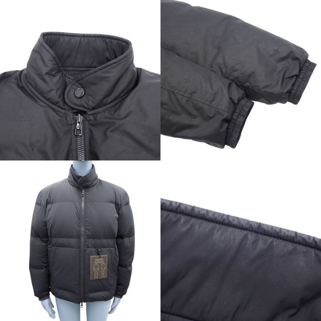 LOUIS VUITTON モノグラム ジャガード ダウンJKT リバーシブル LOUIS VUITTON(ルイ・ヴィトン) リバーシブル モノグラムダウン