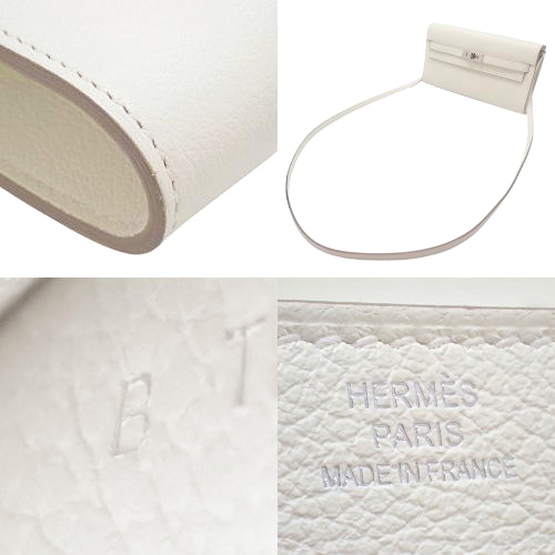 【新作】HERMES ケリーウォレット ホワイト HERMES(エルメス) ケリーウォレット トゥーゴー べトン ホワイト