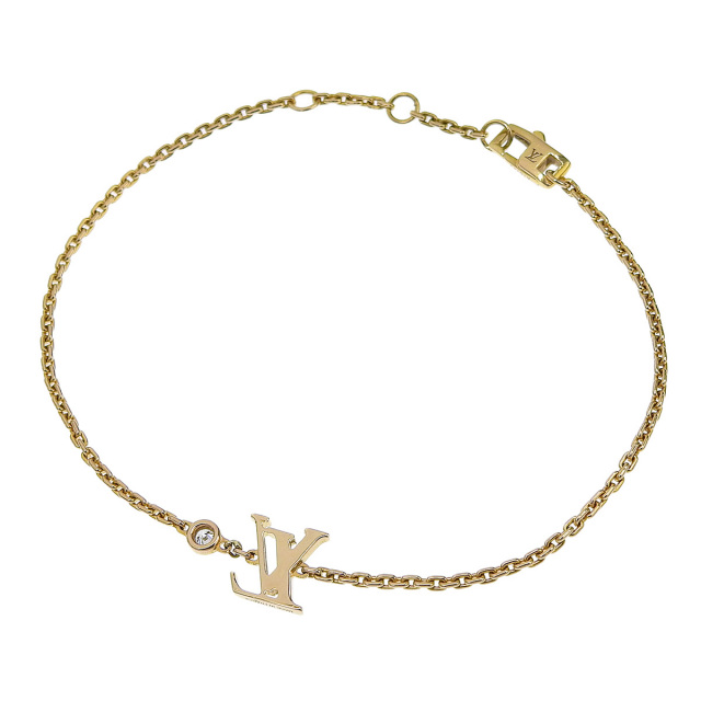 ✨ルイヴィトン プティルイ ブレスレット✨ 美品♡ ブレスレット モノグラム・イディール(18K スリーゴールド