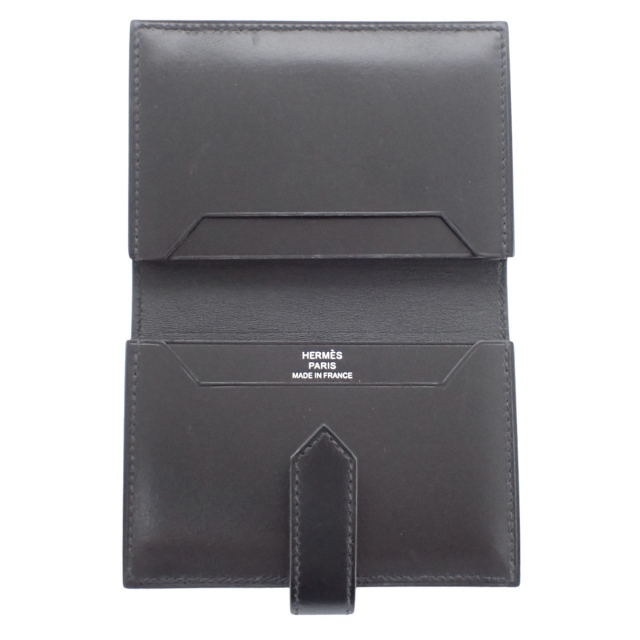 【美品】HERMES エルメス　べアン　カードケース　名刺入れ　ブラック 158158.jpg