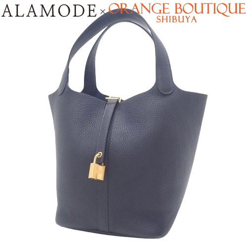 【大人気商品♪】HERMES ピコタンmm ブルーニュイ エルメス(HERMES)エルメス ピコタンロックMM ブルーニュイ