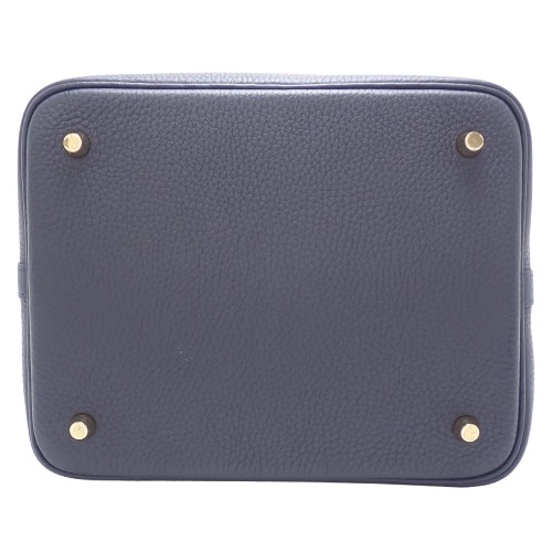 【大人気商品♪】HERMES ピコタンmm ブルーニュイ エルメス ピコタンロックカザックドゥ22/MM ブルーニュイ