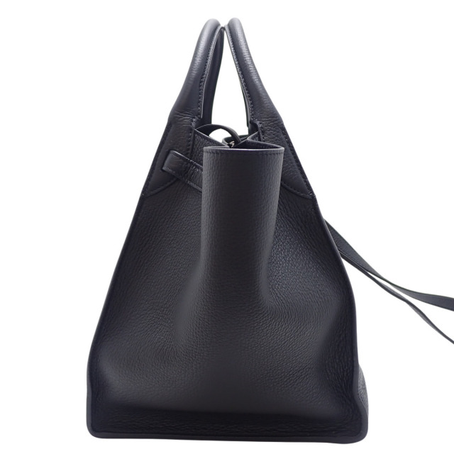 美品　セリーヌ　エスパドリーユ　ストラップ付き2WAY 黒　37 美品セリーヌエスパドリーユストラップ付き2WAY 黒37