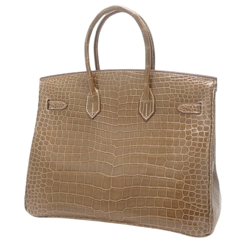 HERMES(エルメス) バーキン35 プシエール ブラウン茶 ポロサス