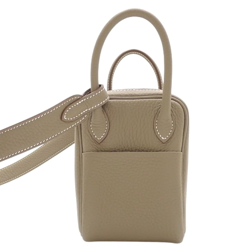 【K刻印・大人気色】エルメス ミニエヴリン エトゥープ S金具 新品】HERMES(エルメス) リンディミニ K刻印 エトゥープ