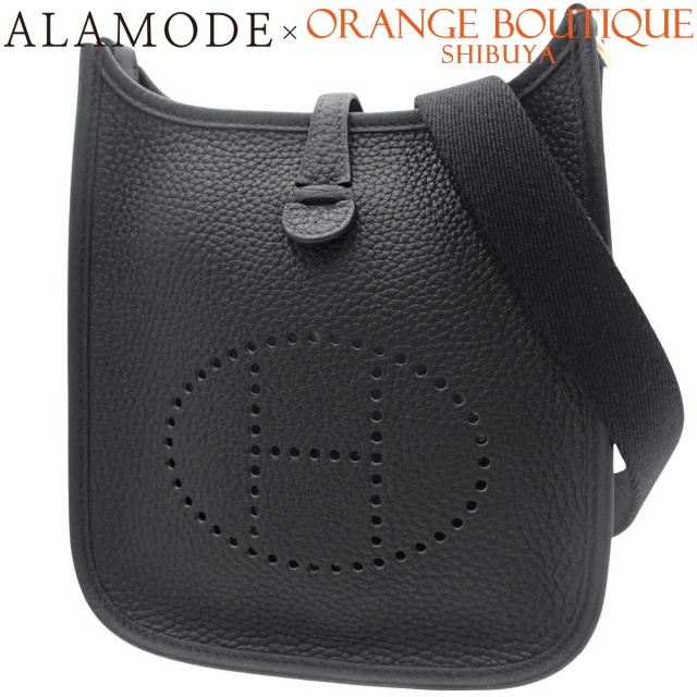 新品】HERMES(エルメス) エブリン アマゾンTPM K刻印 ブラック黒