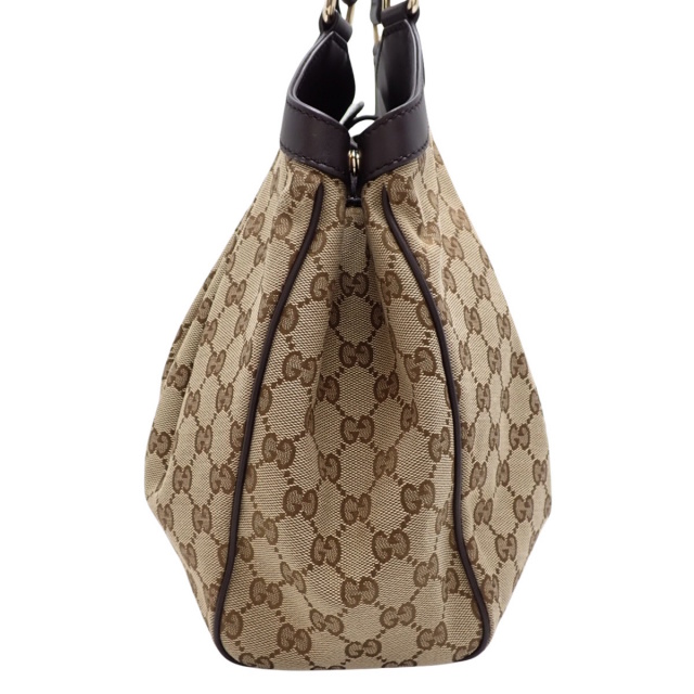 GUCCI(グッチ) GGキャンバス トートバッグ ショルダー 肩掛け GG