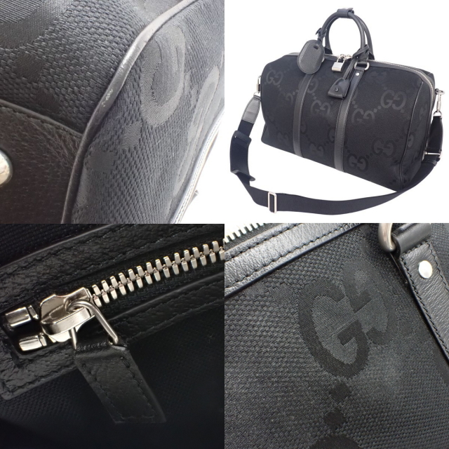 GUCCI(グッチ) ジャンボGG ダッフルバッグ ボストンバッグ 2WAY